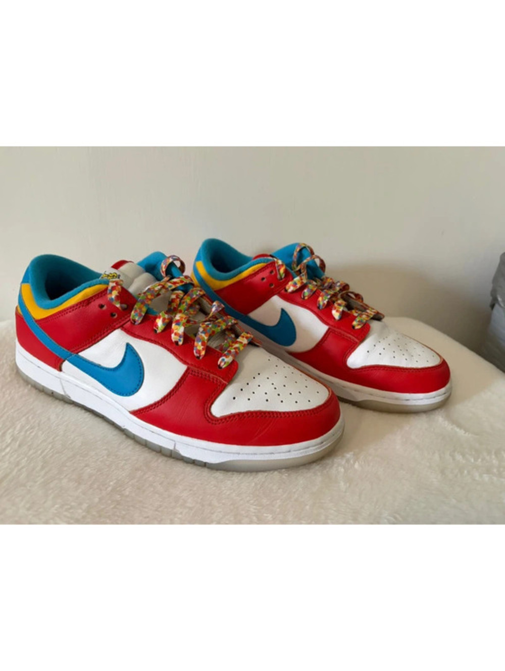 Nike Dunk Low QS "LeBron James Fruity Pebbles" DH8009-600 Size 9